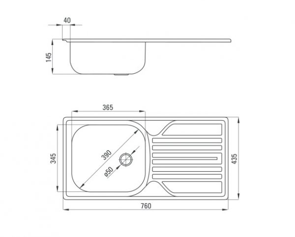 ZEL 3110 Izlietne Legato specifikācija