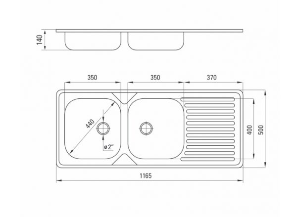 Izlietne Deante Twist ZEU 3210 - Image 2