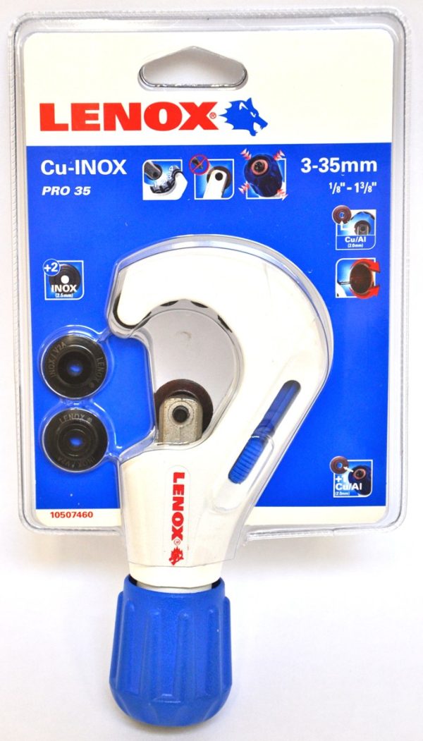 Griešanas ierīce caurulēm "LENOX"? Multi PRO 3-35 mm