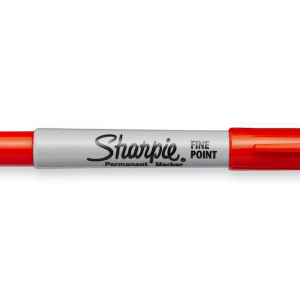 Marķieris Sharpie Fine sarkans