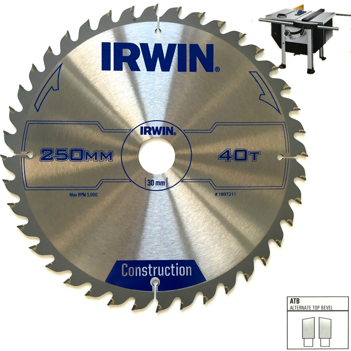 Ripzāģis 300x30x60T 3,2mm ATB