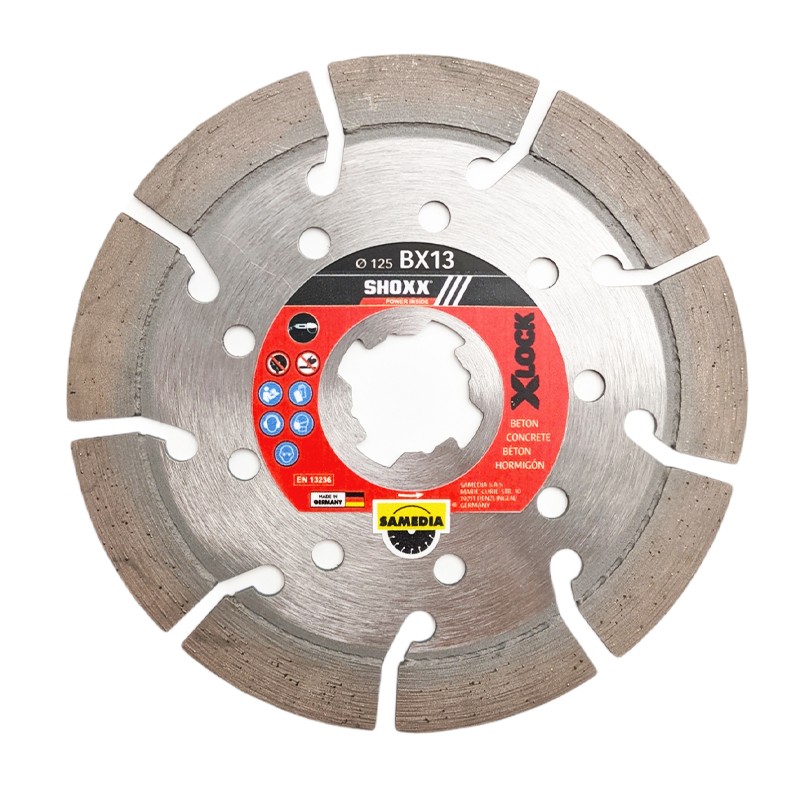 Dim. dis. "SAMEDIA" BX13 125x22.23 X-Lock