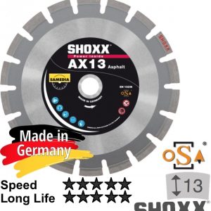 Dimanta disks SAMEDIA AX13 500x25,4