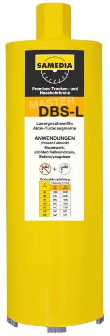 Urbšanas kroņurbis SAMEDIA DBS-L 182x350