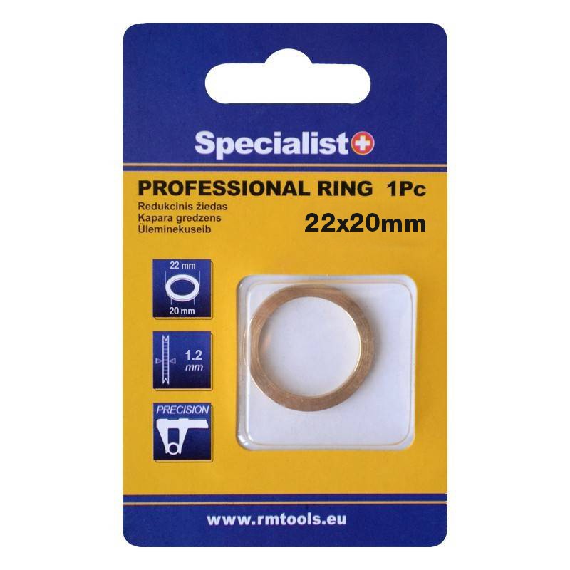 Redukcijas gredzeni PRO 22.2x20x2