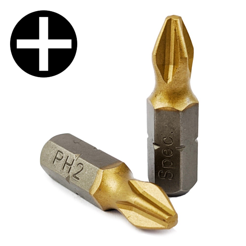 Skrūvgrieža uzgalis TITANIUM PH2
