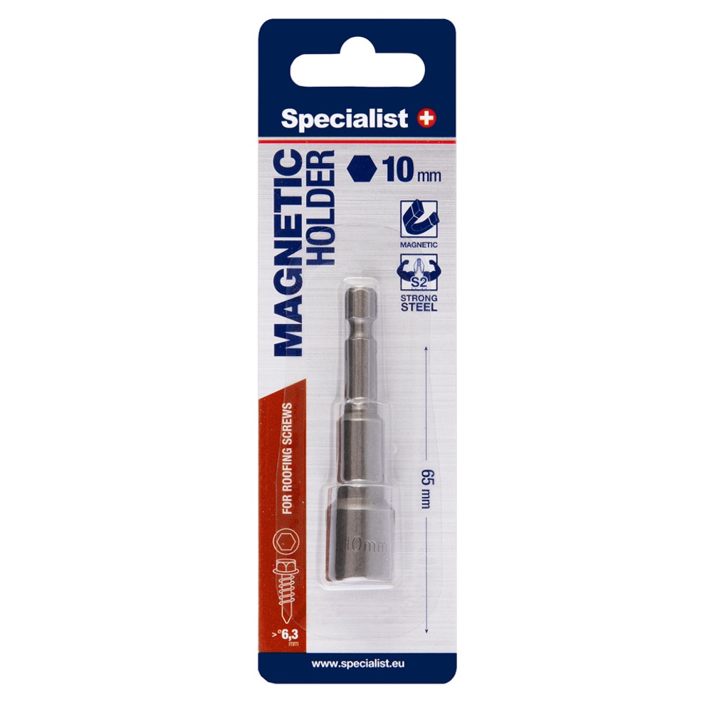 Magnētiskā galviņa 10mm (1 gab.)