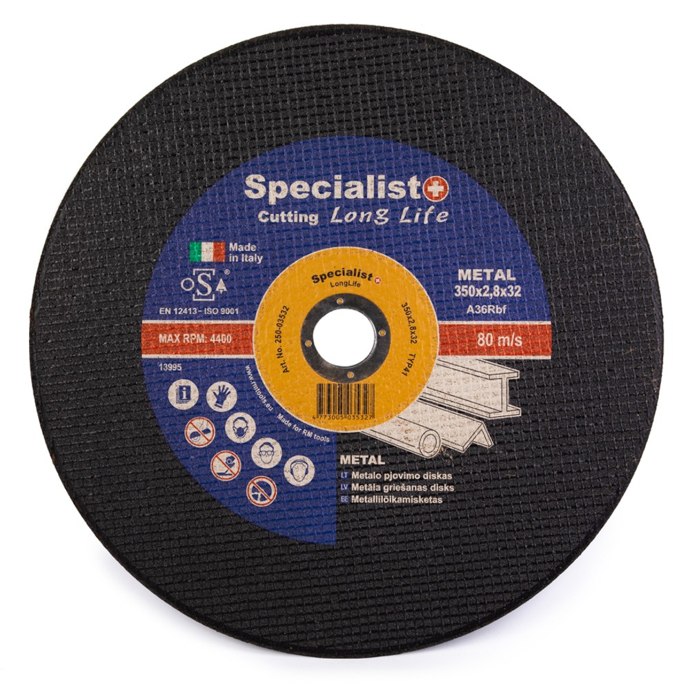 Disks metālam 350x2,8x32