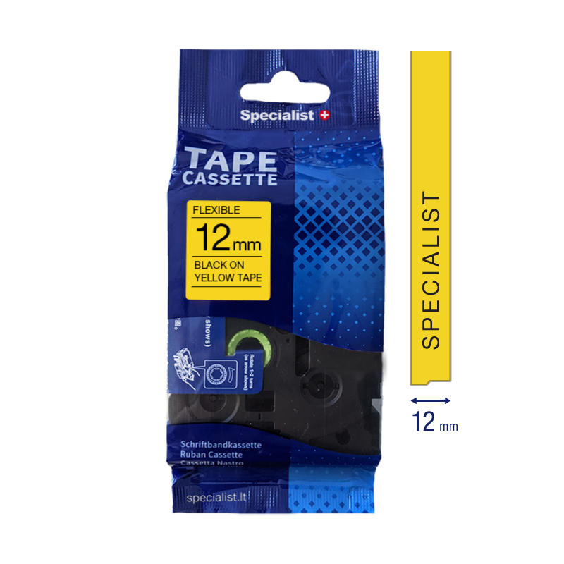 Brother 12 mm Flexible mel/dzeltena