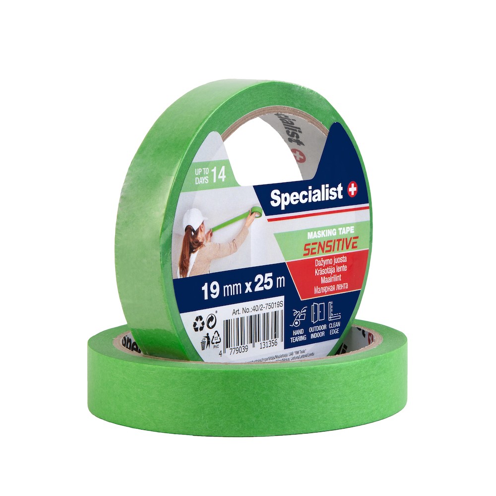 Krāsošanas lente SENSITIVE 19 mm x 25 m