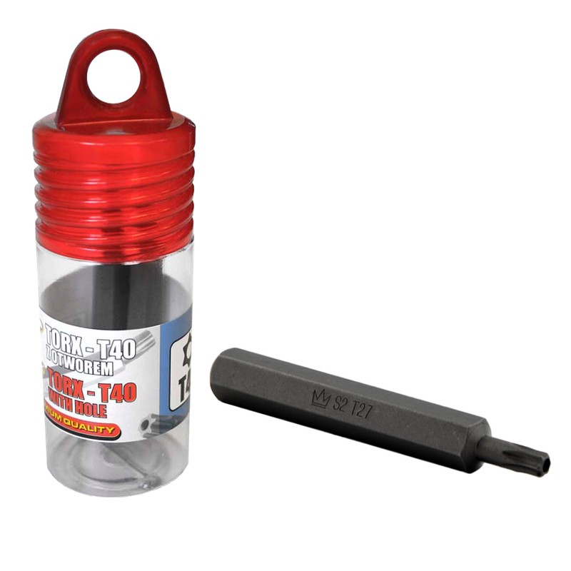 Uzgalis TORX ar caurumu 55x75 mm