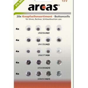 Arcas komplekts 20gab. Spīdīgi