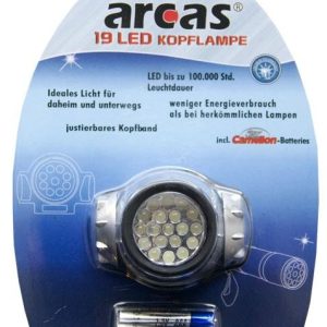 Galvas lukturis 19 LED ARCAS