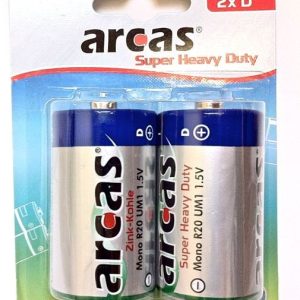 Arcas baterijas LR20,? 2 gb.