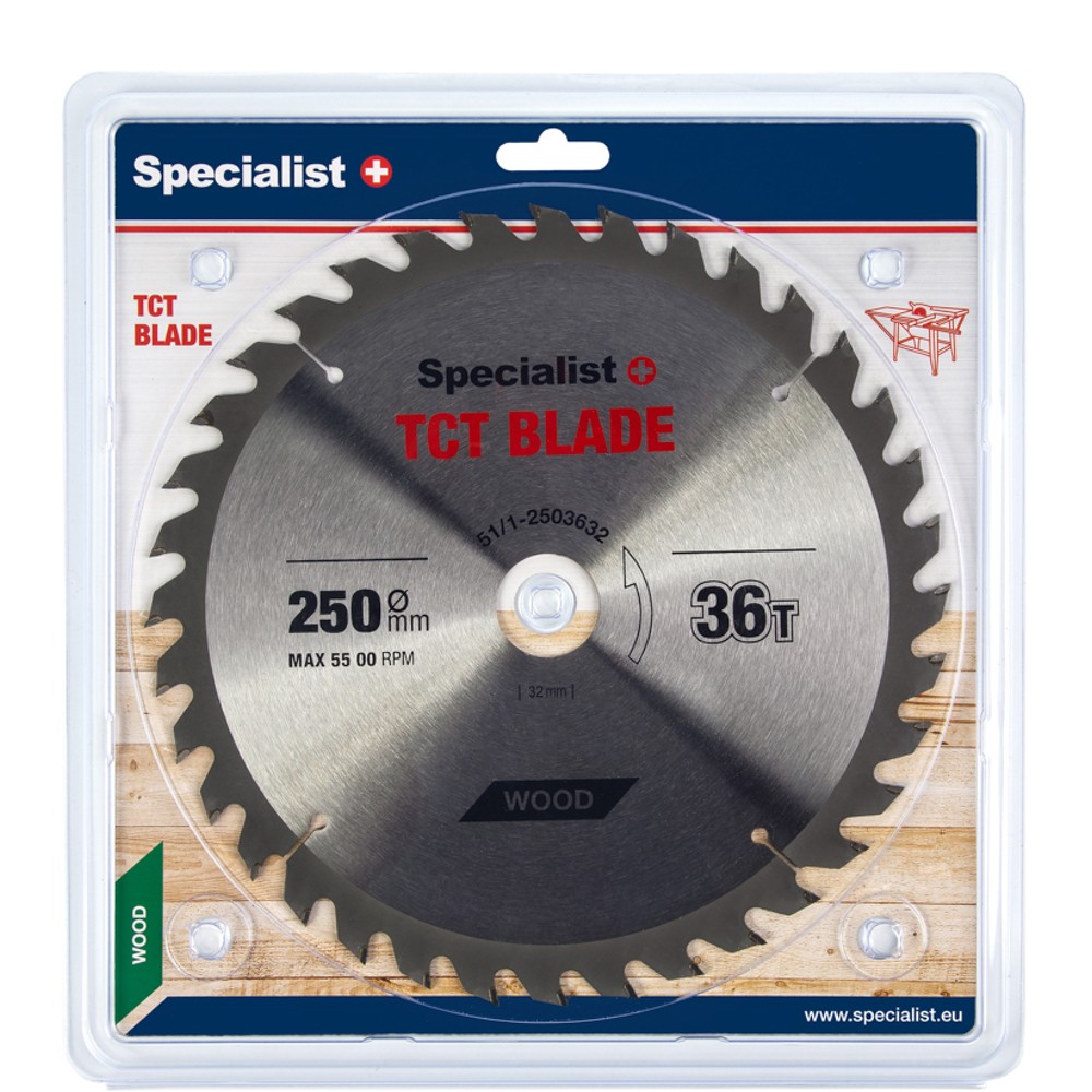 Specialist ripzāģis 250x36Tx32