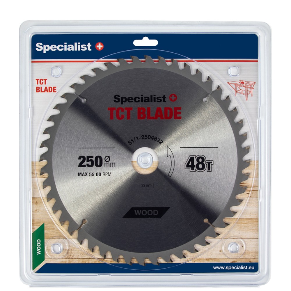 Specialist ripzāģis 250x48Tx32