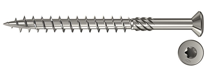 Koka skrūves FTS-ST 5,0x50 A2 200