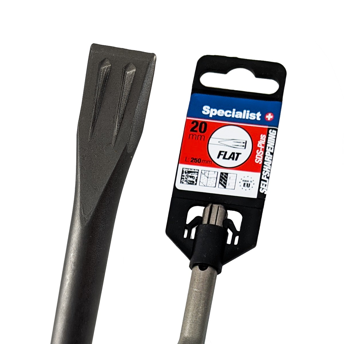 Plakans pašuzasinošs kalts SDS plus 20x250 mm