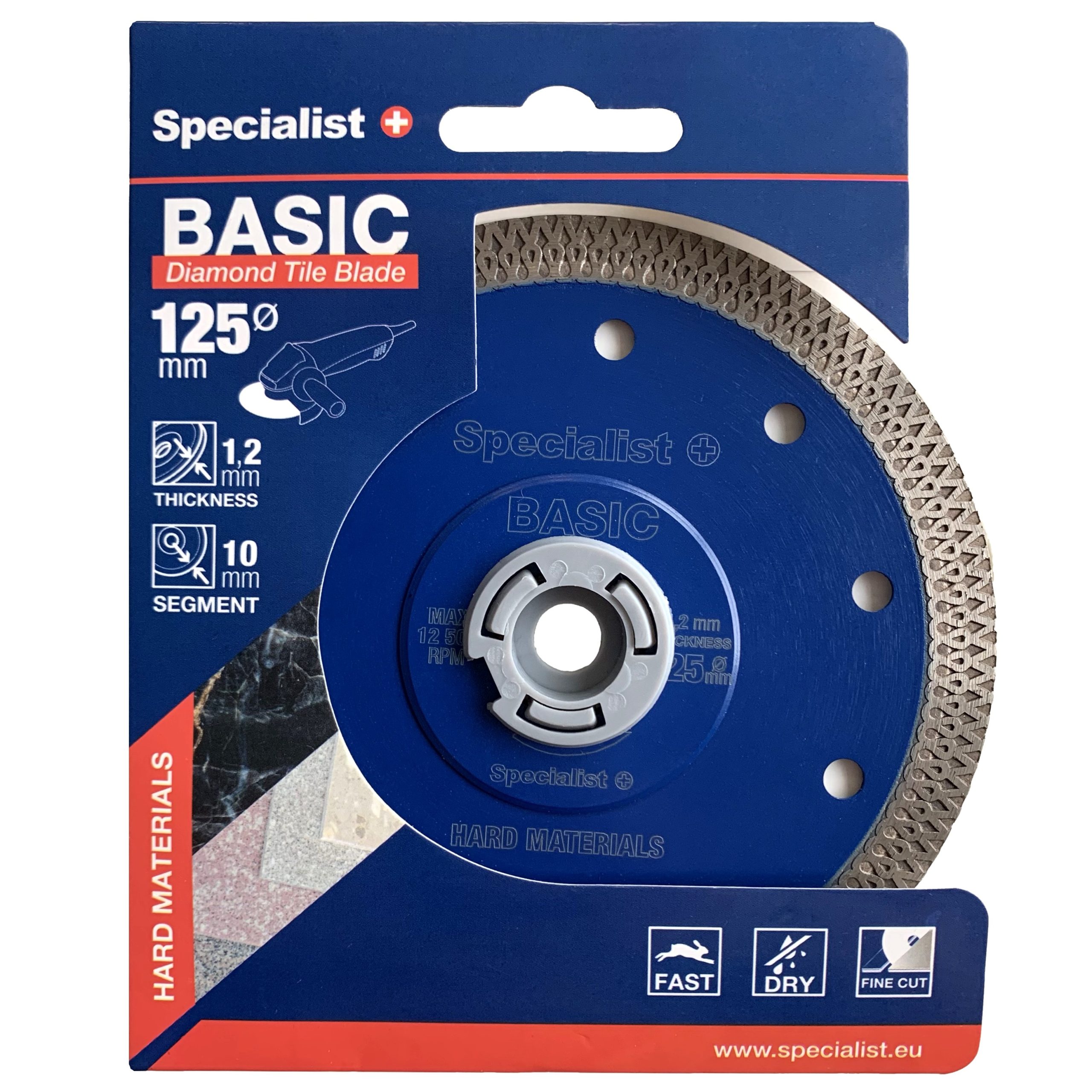 Dimanta disks Specialist Basic 125x1,2x22