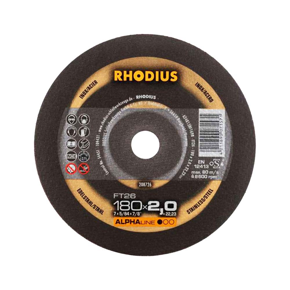 Disks metālam FT26 180x2x22,23 mm
