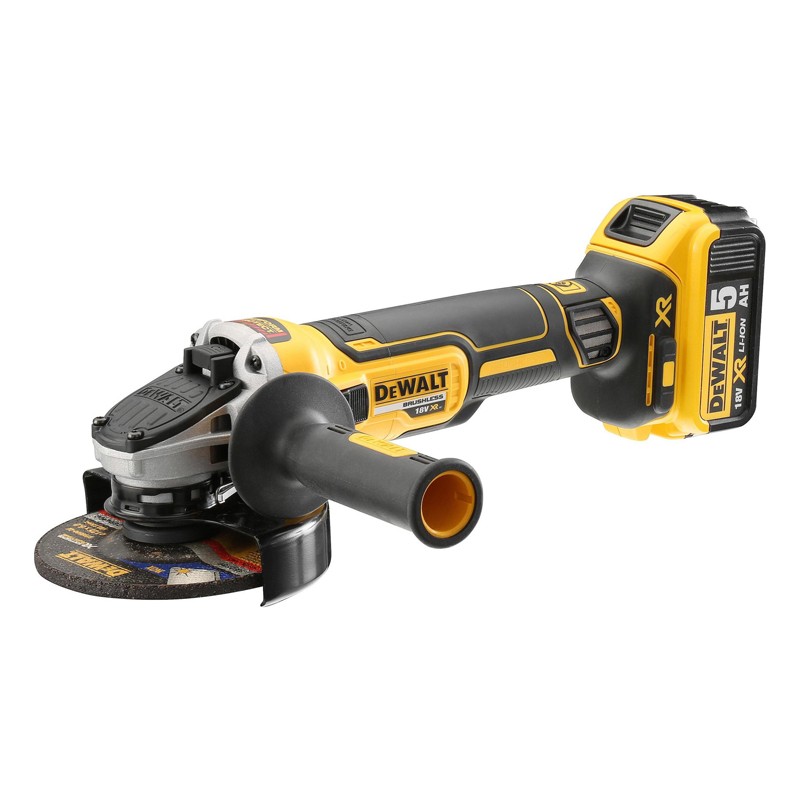 Akumulatora leņķa slīpmašīna Dewalt DCG405P2-QW