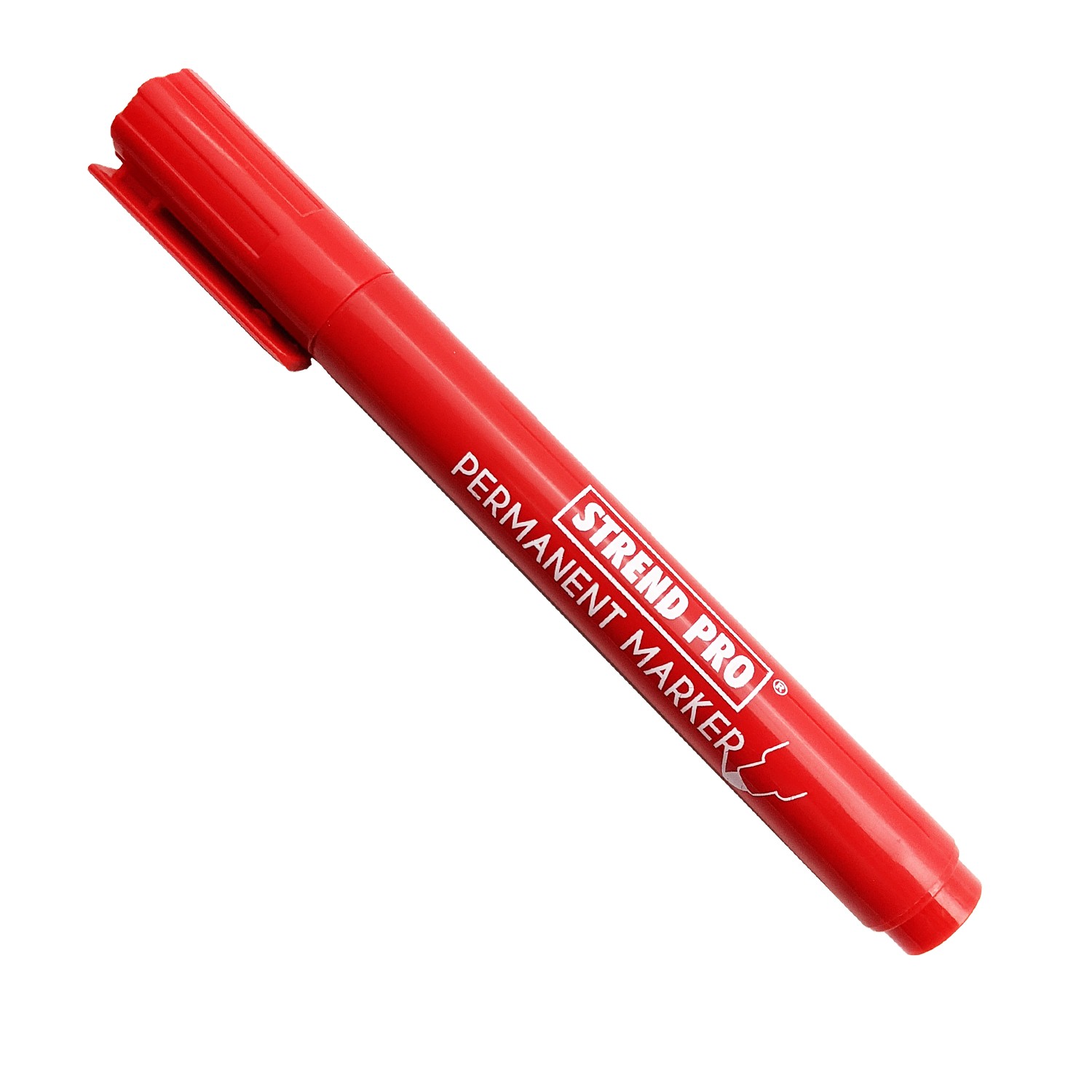 Sarkans pastāvīgais marķieris 4,5 mm