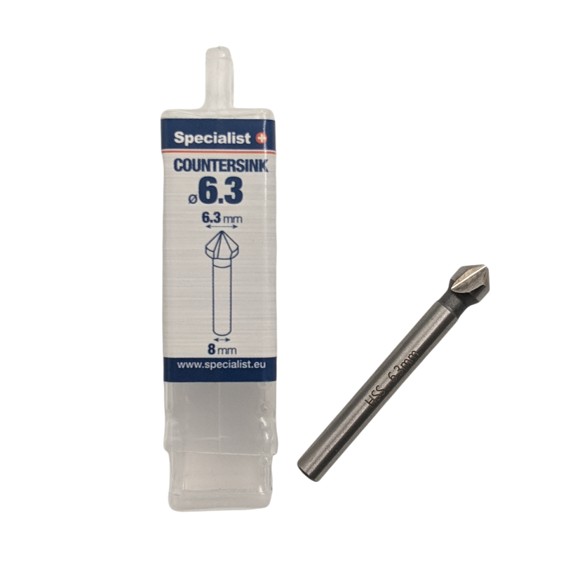 Specialist+ iegremdēšana metālam HSS 6,3 mm